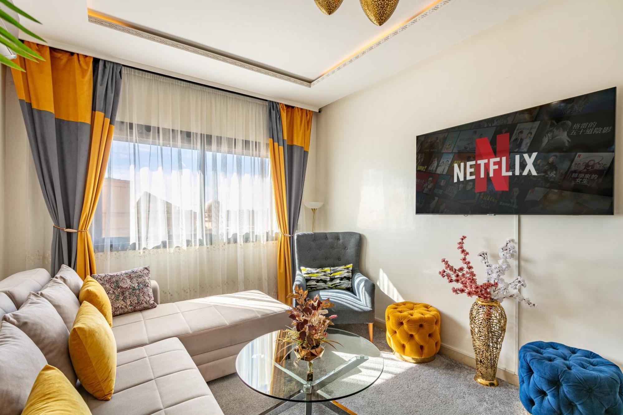 Cozy 2-Bedroom Apartment In Gueliz, Marrakech Marakeş Dış mekan fotoğraf